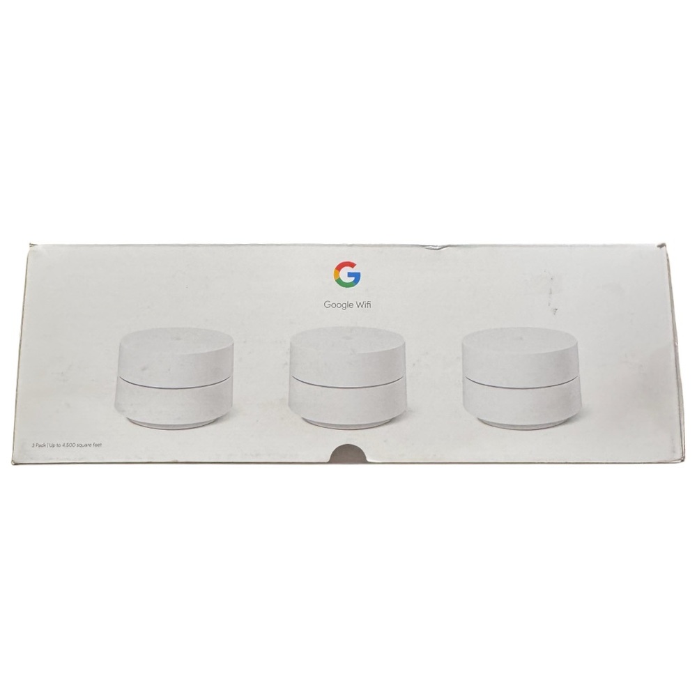 Google Wi-Fi Mesh Network System Router AC1200 Point 3-pack